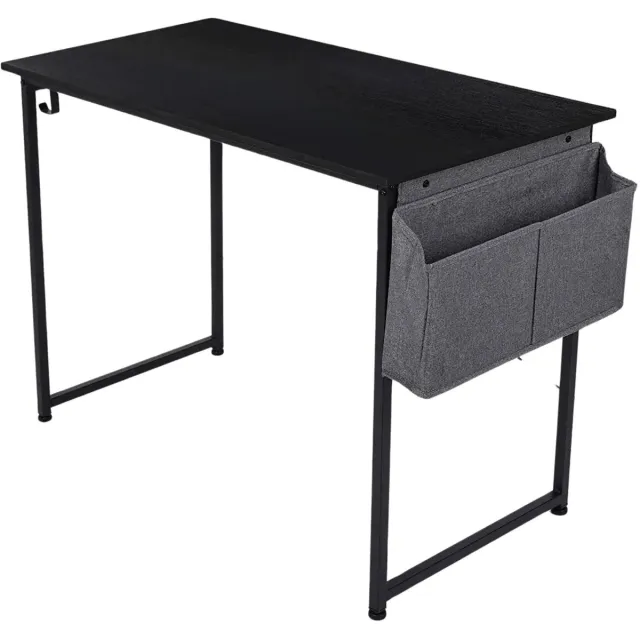 Bolt Edge Bureau Nero - Met opbergvak - Voor Computer, PC en Laptop - Volwassenen - Thuiskantoor - 100cm Zwart