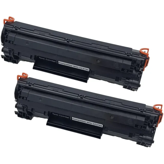 KATRIZ husimerk toner 2x CF279A (HP 79A)| 2x 1000 Pagina's | Geschikt voor HP LaserJet Pro M12a / LaserJet Pro M12w / LaserJet Pro M26a / LaserJet Pro M26nw Zwart