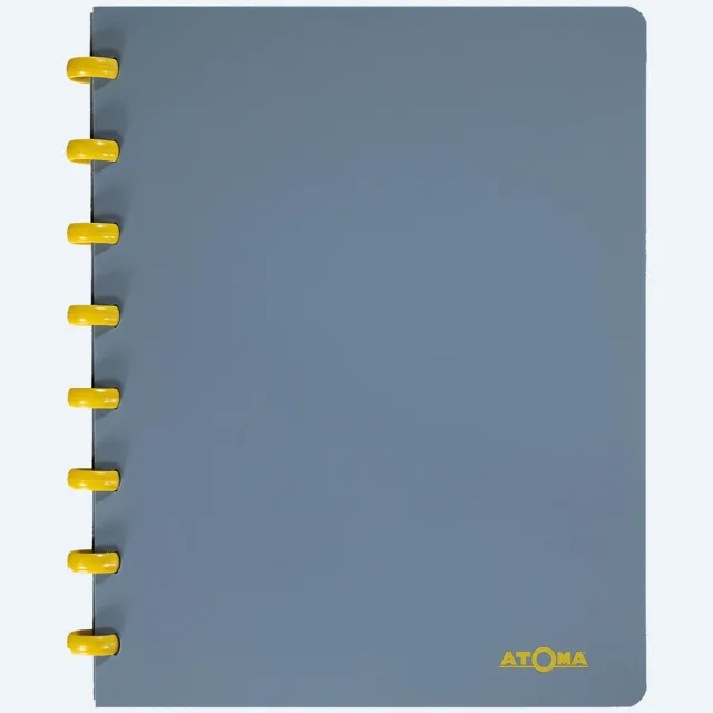 Atoma Terra schrift, ft A5, 144 bladzijden, geruit 5 mm blauw