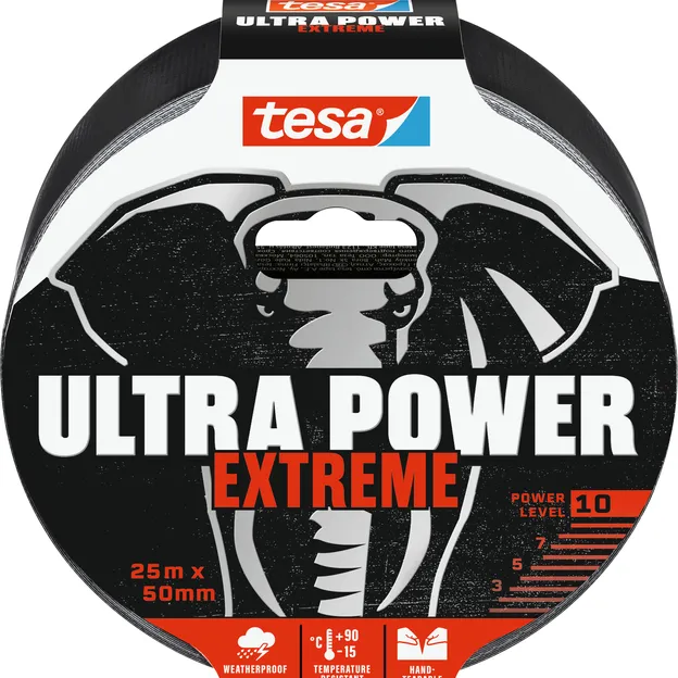 Tesa Reparatietape tesa Ultra Power Extreme repair 25mx50mm zwart