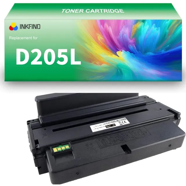 INKFIND D205L tonercartridge compatibel met Samsung D205L MLT-D205L - 1-pack Zwart Zwart x 1