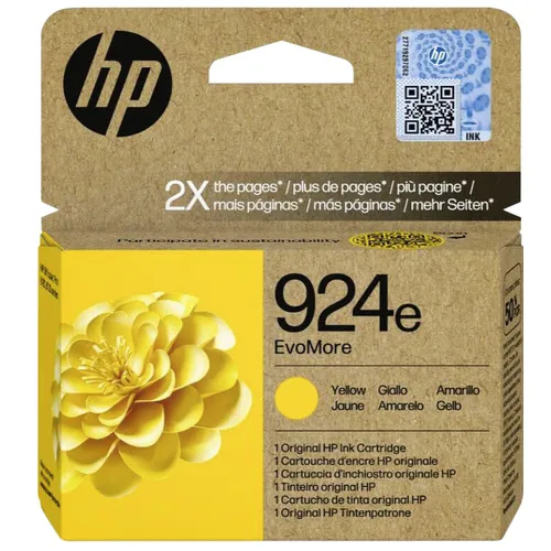 Hp Inktcartridge HP 4K0U9NE 924E Evomore geel