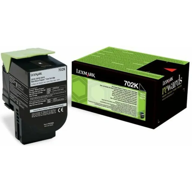 Lexmark 702K tonercartridge zwart