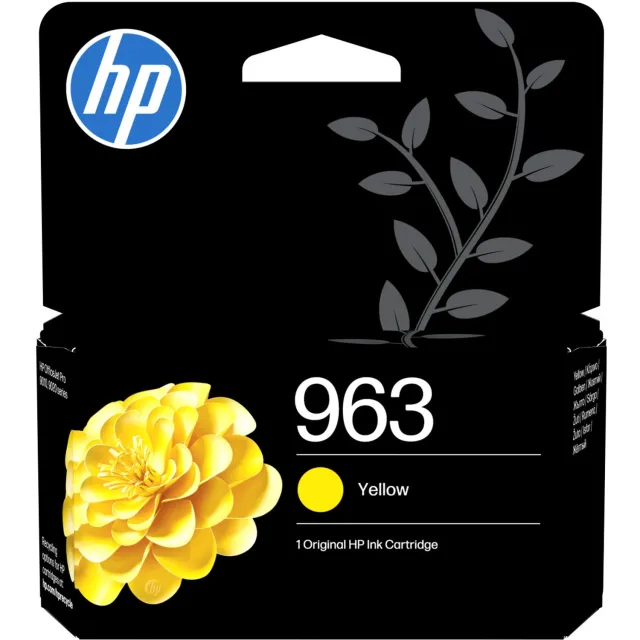 HP Inktcartridge 963 Origineel Single Geel 3JA25AE
