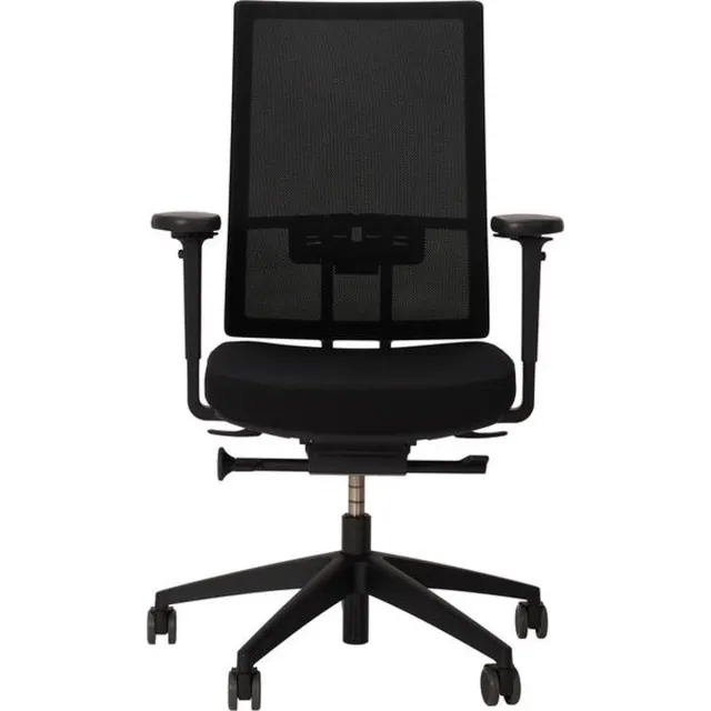 KOHL Bureaustoel KÖHL ANTEO - Basic Rug Runner 63cm - Zachte wielen - Zwart