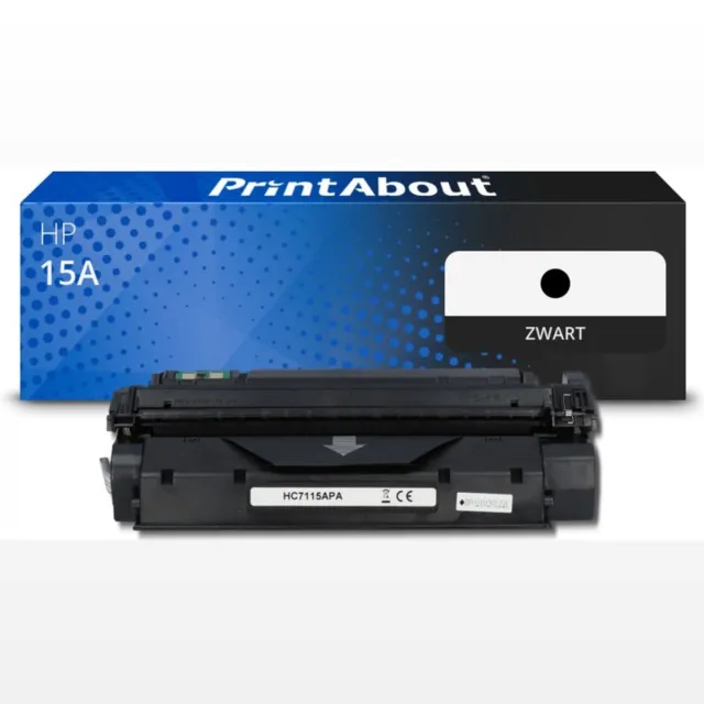 PrintAbout HP 15A (C7115A) toner zwart