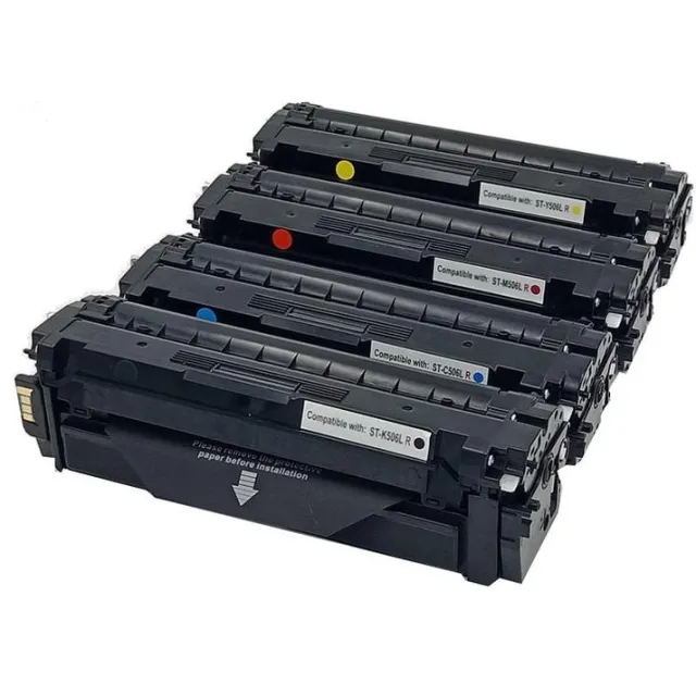 KATRIZ Huismerk Toner 2x K506L Zwart + 1x C506L Cyaan + 1x M506L Magenta + 1x Y506L Geel | REMANUFACTURED| voor Samsung CLP 680 / CLP 680 DW / CLP 680 ND / CLX 6260 FD / CLX 6260 FR / CLX 6260 FW / CLX 6260 ND / Xpress SL C2620DW| 5 stuks Zwart, Cyaan, Magenta, Geel