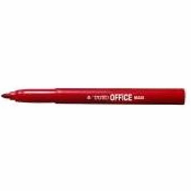 Tratto Office Maxi viltstift 12 stuk(s) Rood