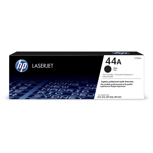 Hp toner 44A, 1.000 pagina's, OEM CF244A, zwart