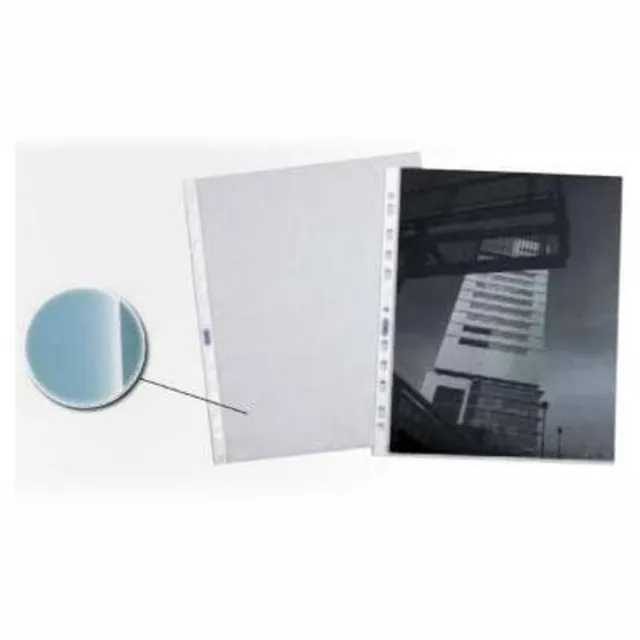FAVORIT 100460064 sheet protector 210 x 297 mm (A4) Polypropyleen (PP) 100 stuk(s) Transparant