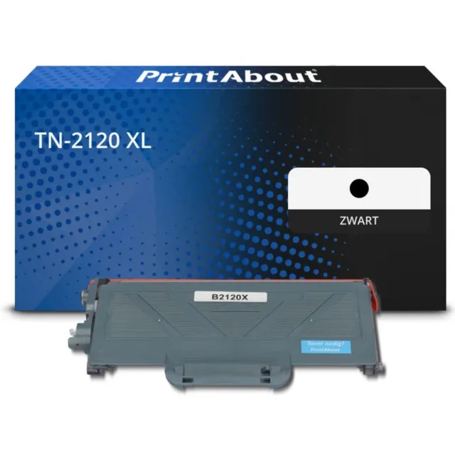 PrintAbout Brother TN-2120 toner zwart Huismerk