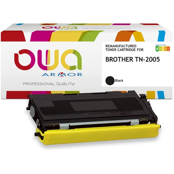 OWA Toner OWA alternatief tbv Brother TN-2005 zwart jumbo