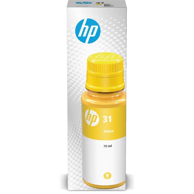HP 31 inktfles geel