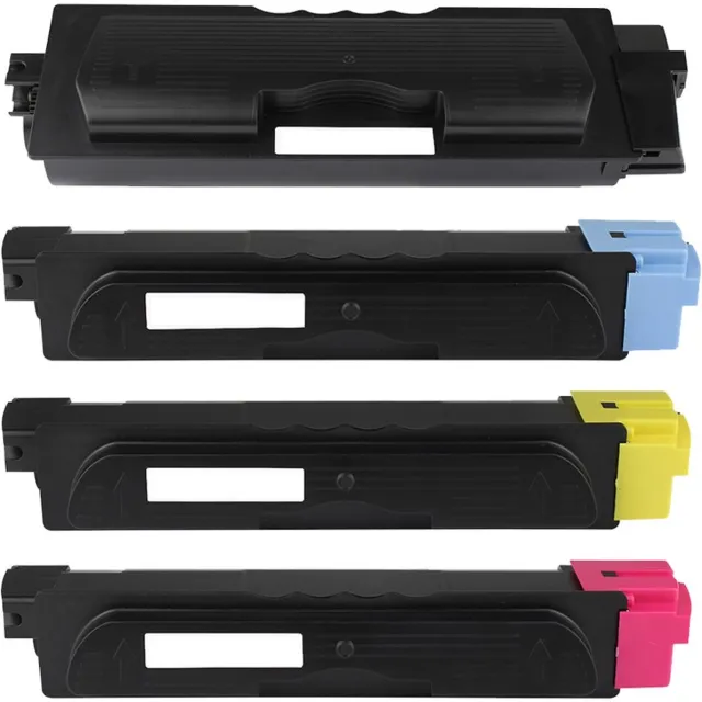 InktDL Huismerk geschikt voor Kyocera TK-580 Toners - 4 Cartridges - Geschikt voor Ecosys P6021CDN en FS-C5150DN Multipack 4 Toner cartridges
