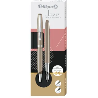 Pelikan Schrijfset Pelikan Jazz Noble Elegance K36+P36 medium taupe
