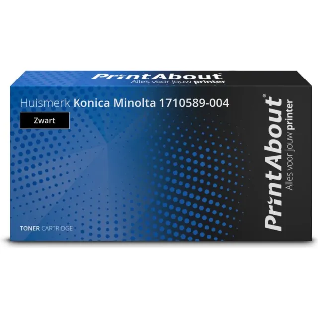 PrintAbout Alternatief voor de Konica Minolta 1710589-004 / zwart