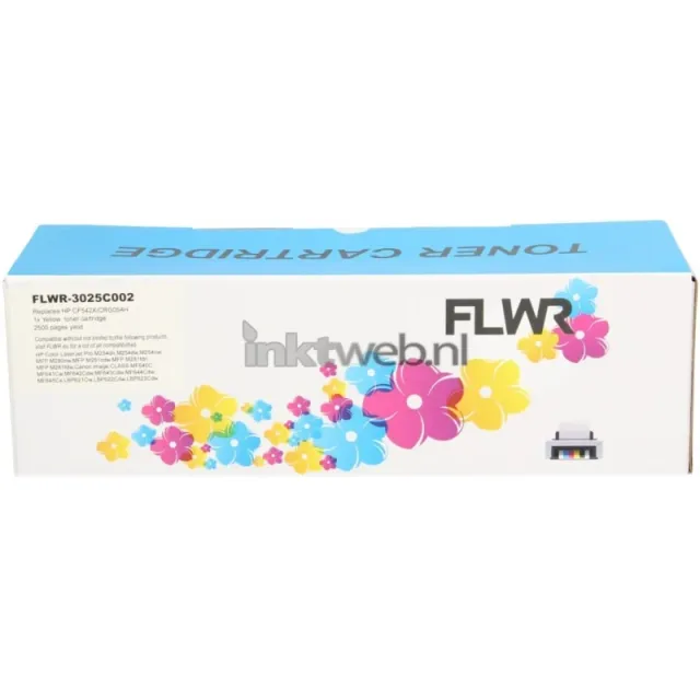 FLWR Canon 054H geel (Huismerk (compatible))
