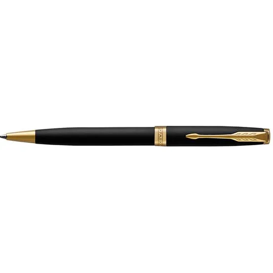 Parker Balpen Parker Sonnet matte black lacquer GT medium