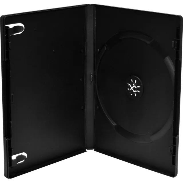 MediaRange DVD Videobox | 14mm | 1 Disc | Zwart | 50 Stuks