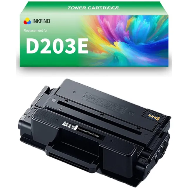 INKFIND D203E tonercartridge compatibel met Samsung D203E MLT-D203E - 1-pack Zwart Zwart x 1