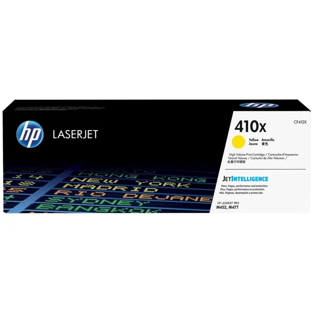 Hp toner 410X, 5 000 pagina's, OEM CF412X, geel