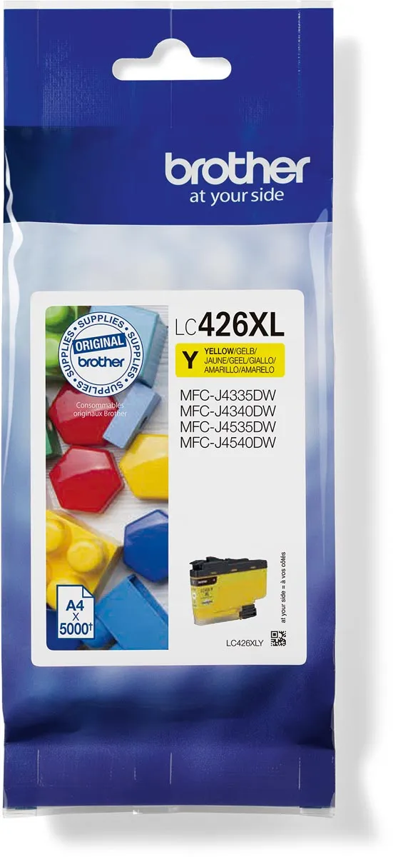 Brother LC-426XLY inktcartridge geel, foto 2