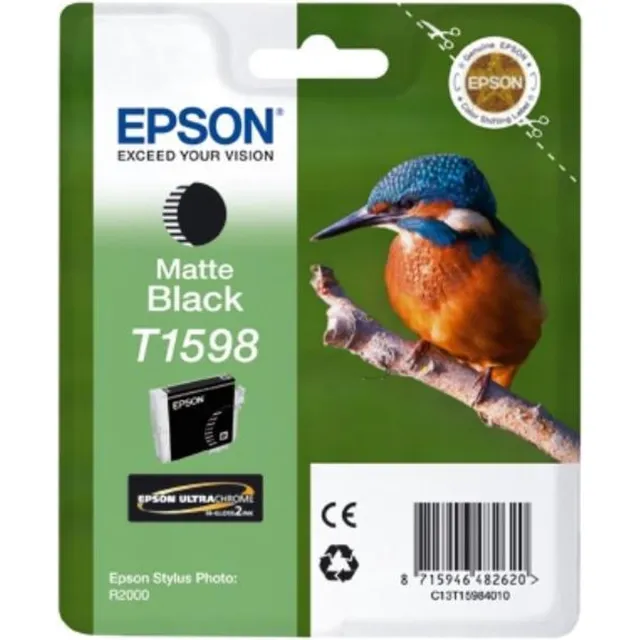 Epson T1598 - Inktcartridge / Mat zwart