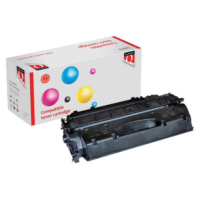 Quantore Tonercartridge Quantore alternatief tbv HP CE505X 05X zwart