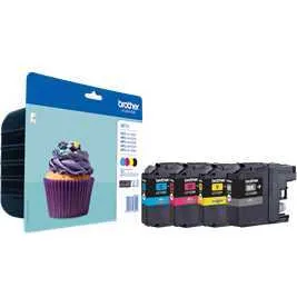 Brother Originele MultiPack LC-123VALBP inktcartridge Zwart