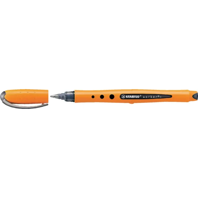 Stabilo Rollerpen STABILO worker 2018/46 medium zwart