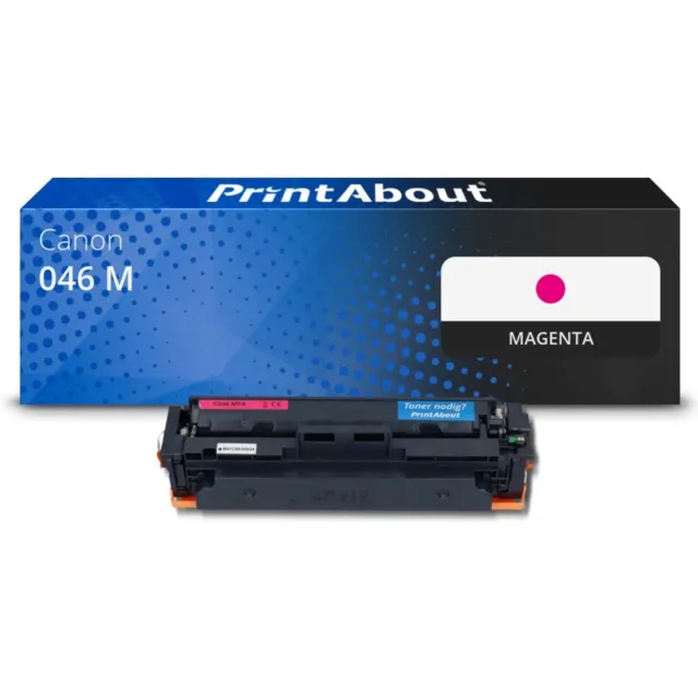 PrintAbout Huismerk Canon 046 M Toner Magenta