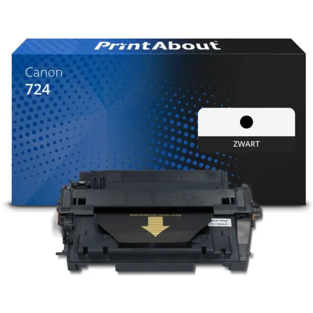 PrintAbout Alternatief voor de Canon 724 / zwart