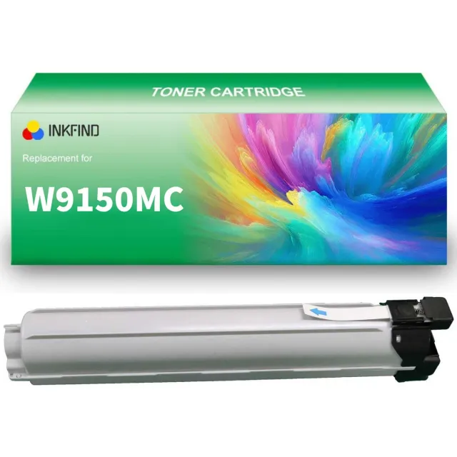INKFIND W9150MC Zwart tonercartridge compatibel met HP W9150MC Zwart geschikt voor HP Color LaserJet MFP E78625dn/E78630dn/E78635dn - 1-pack Zwart Zwart x 1