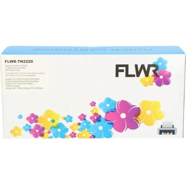 FLWR Toners / Brother TN-230BK / zwart / Geschikt voor Brother