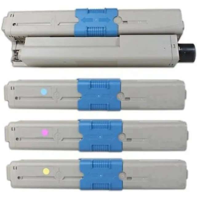 Inktkenners Toners Geschikt voor OKI 46508709 / 46508712 | Multipack van 4 stuks Geschikt voor OKI C332 - C332DN - MC363 - MC363DN - MC363N - C332 - C332DN - MC363 - MC363DN - MC363N zwart, cyaan, magenta, geel