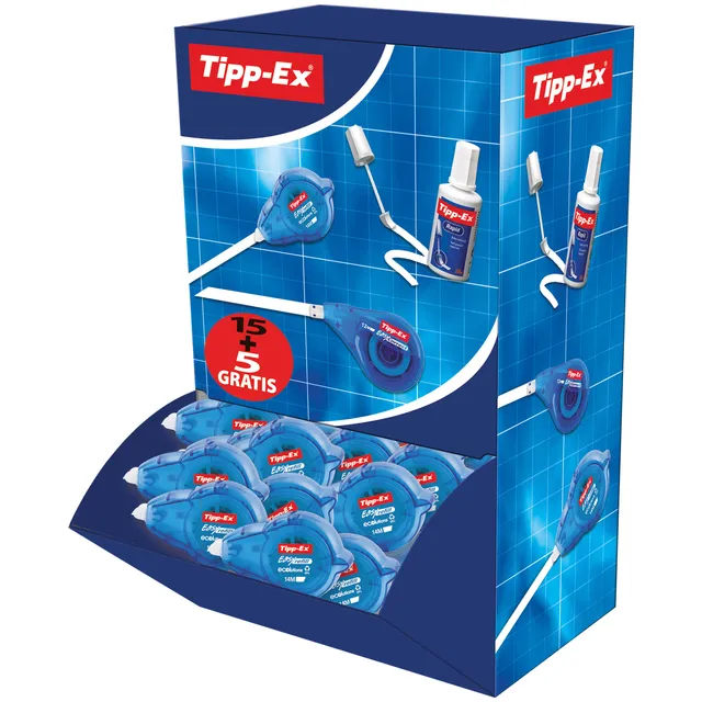 Tipp-ex Correctieroller Tipp-ex easy refill ecolutions 5mmx14m doos à 15+5 gratis