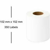 Brother Huismerk Brother BDE-1J152102-102 Labels, 102mmx152mm 350 Labels