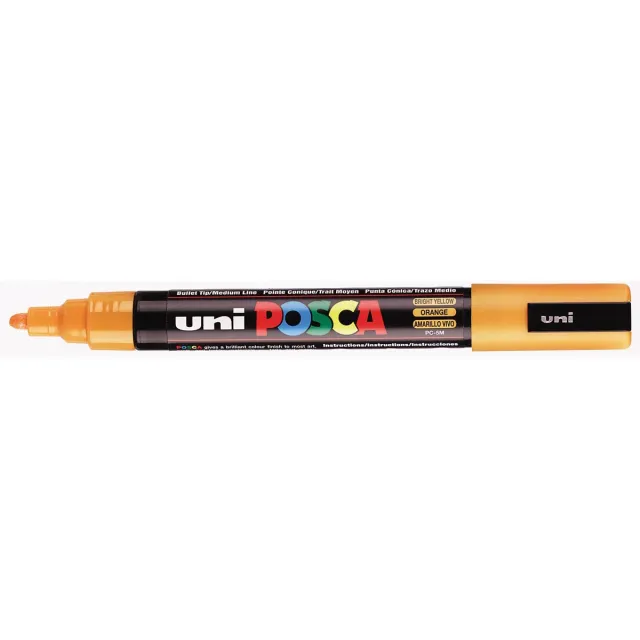 Uni POSCA paintmarker PC-5M, 1,8 - 2,5 mm, lichtoranje