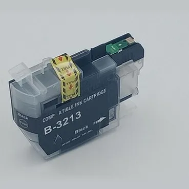 KATRIZ huismerk inkt voor|Brother LC3213XLBK (Brother 3213XL) | Met chip Zwart