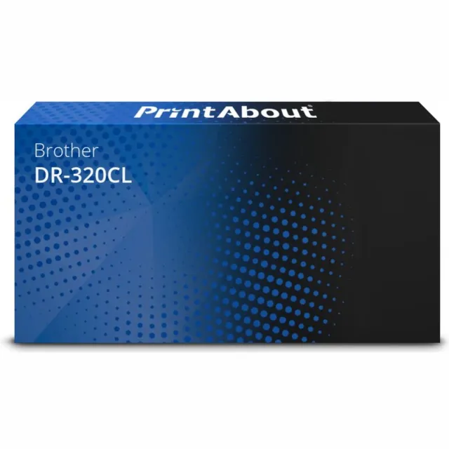 PrintAbout Brother DR-320CL drum Huismerk Blauw