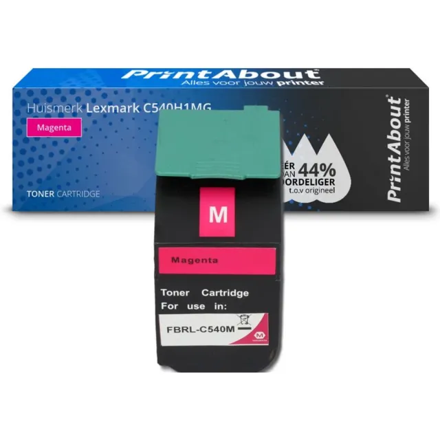 PrintAbout Lexmark C540H1MG toner magenta