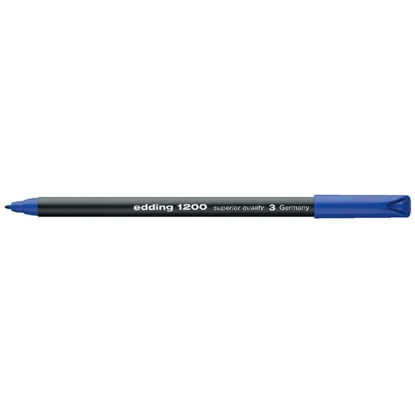 Edding Fineliner edding 1200 003 fijn blauw