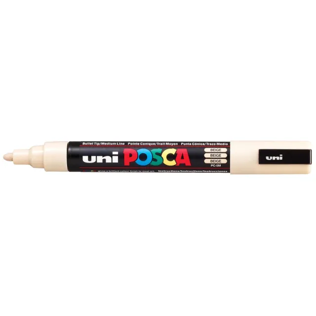 Uni POSCA paintmarker PC-5M, 1,8 - 2,5 mm, beige