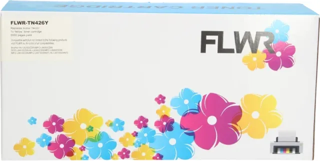 FLWR Brother TN-426 geel (Compatible XXL)