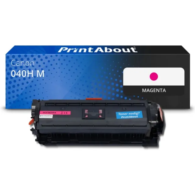 PrintAbout Huismerk Canon 040H M Toner Magenta Hoge capaciteit