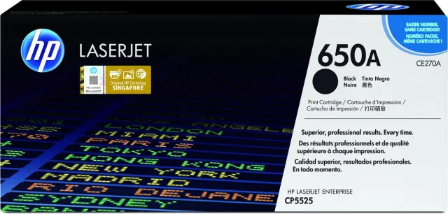 Toner HP CE270A Black