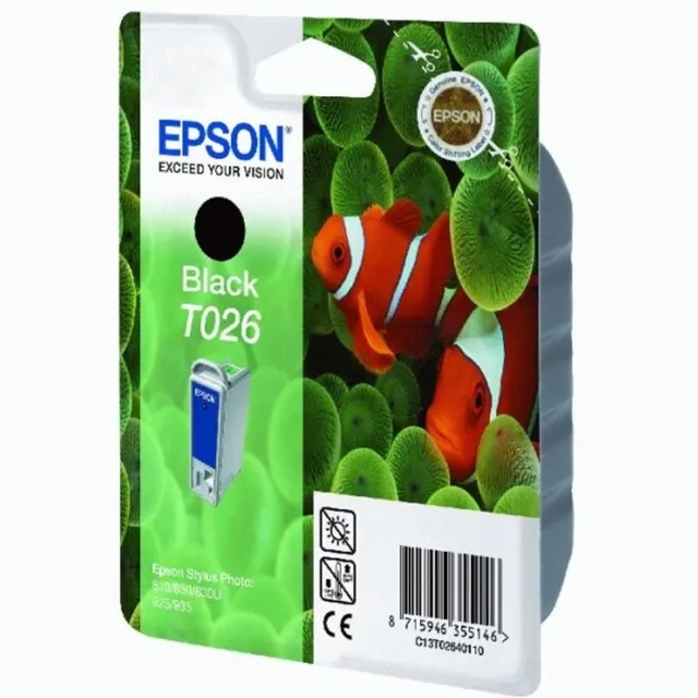 Epson T026 - Inktcartridge / Zwart