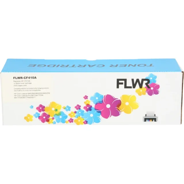 FLWR HP 410A zwart (Huismerk (compatible))