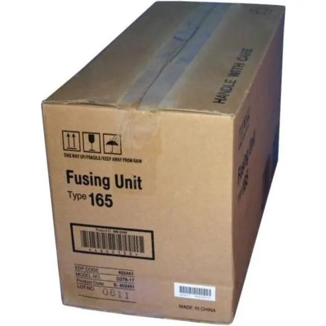 Ricoh type 165 fuser unit standard capacity 100.000 pagina s 1-pack NO COLOR