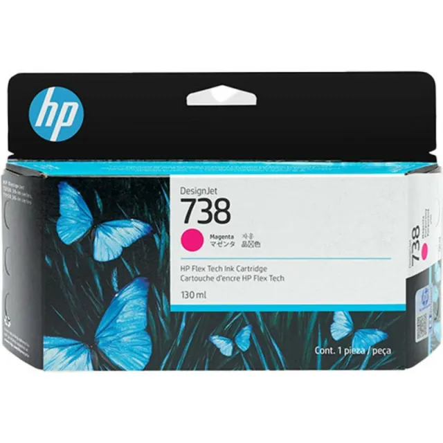 Hp 738 (498N6A) Inktcartridge Magenta